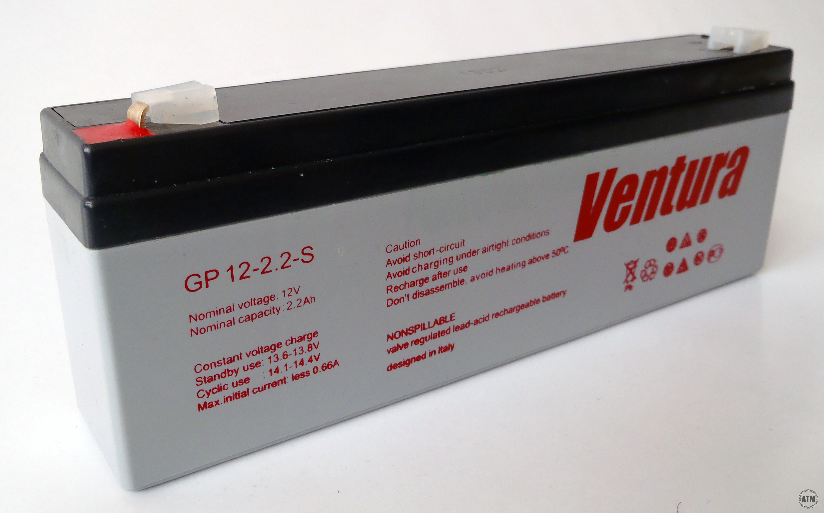  VENTURA GP 12-1.2-S T1 (GP12-1.2-ST1) 1.2ah 12V -    